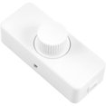 thumbnail image 1 of Adjustable led dimmer switch 100w 220v for incandescent halogen lamps white, 1 of 4