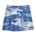 thumbnail image 2 of Girls' Skorts Elastic Waist Skorts with Inner Shorts Athletic Workout Shorts Skirts Enchanting Unicorn Pattern Large, 2 of 9