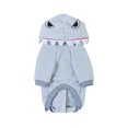 thumbnail image 1 of Sudadera con capucha para perro QWINEE Shark Warm Jacket Grey XXL, 1 of 7