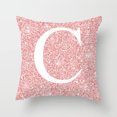 thumbnail image 2 of Housse de Coussin Lettre Décorative Alphabet pour la Maison, 2 of 10
