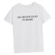 thumbnail image 2 of Camiseta Para Mujer De Moda Con Cuello Redondo Para Mochilero Y Desplazamientos En La Calle L, 2 of 8