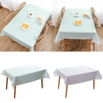 thumbnail image 2 of Nappe Rectangulaire Imperméable et Anti-Huile à Carreaux Housse de Table, 2 of 10