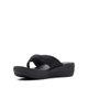 thumbnail image 4 of Clarks Sandalia casual para mujer negro/negro 11, 4 of 5