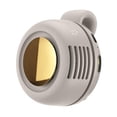 thumbnail image 4 of Ventilador de cintura portátil con clip personal USB y batería recargable, ultra silencioso blanco, 4 of 9