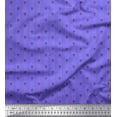 thumbnail image 1 of Soimoi Georgette Tissu Viscose Tourbillon & Bande Verticale Tissu Imprimé 1 Yard 42 Inch Wide, 1 of 3