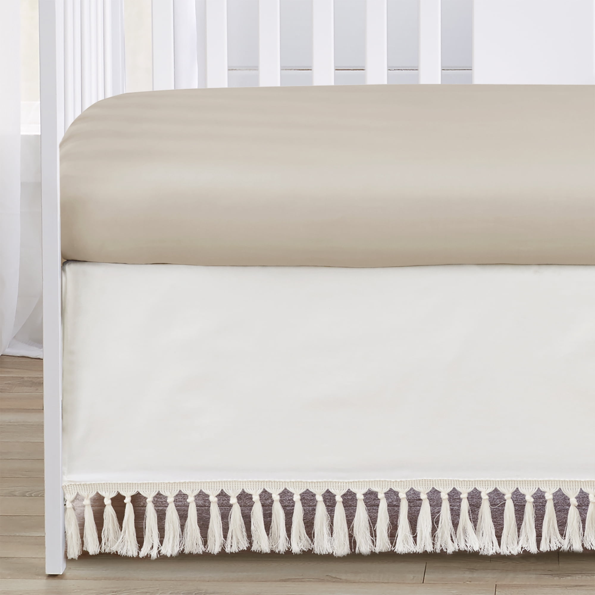 Sweet Jojo Designs Desert Sun Pink Beige 4 Piece Crib Bedding Set