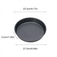 thumbnail image 4 of jovati Round Shallow Pizza Pan Household Pizza Bakeware Western Food Maker, 4 of 9