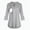 Gray, variant on Maternity Summer Clothes,3/4 Sleeve Maternity Tops,Maternity Shirts,V-Neck Solid Long Sleeve Breast-Feeding Pregnant Woman Nursing Buttons Blouse Tops