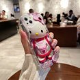 thumbnail image 1 of Sanrio Toy Hello Kitty 3D Wave Case For iPhone 15 14 13 12 11 Pro Max Mini X XR XSMAX 8 7 6S Plus Soft Silicone Cover, 1 of 7