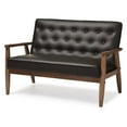 thumbnail image 4 of Baxton Studio Sorrento Loveseat, 4 of 10