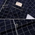 thumbnail image 5 of Conjunto de pijama de hombre de 2 piezas: camisa de manga larga con solapa y estampado a cuadros, pantalón largo con cintura elástica y corte holgado., 5 of 5