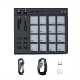 thumbnail image 3 of Clavier MIDI B16 Pad de Percussion - pour Production Musicale Contrôleur DJ Arrangeur, 3 of 5