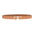 thumbnail image 2 of Women Waist Belt Stretch Waistband Cinch Belt for Coat Dress Decoration , Brown, 2 of 8