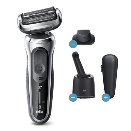 $20 Mail-In Rebate Available Braun Series 7 7071cc Flex Wet Dry Electric Shaver