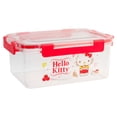 thumbnail image 3 of Set De 3 Contenedores Herméticos de Acrílico, Personajes Animados, Colección Sanrio, Hello Kitty con Tapa Rojo, Varios Tamaños, 550 ml, 1.4 y 3 Litros, 3 of 7