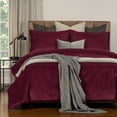thumbnail image 2 of SIScovers Mixology Padma 8 Piece Duvet Cover and Insert Set Wine California King 8 Piece Mid-Century Modern, 2 of 5