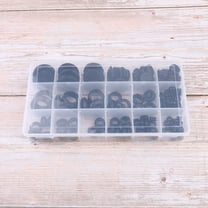 LABSERRON 125Pcs Silicone Rubber Grommets for Car Door and Window 7.86X4.13X1.18in