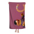 thumbnail image 3 of Ernie Toalla de playa de secado rápido con diseño temático, regalo para mujeres y niñas, ideal para cumpleaños, fans, amantes de la música, uso en la playa o al aire libre,78*160cm, 3 of 6