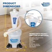 Oneida Air Systems Dust Deputy 2.5 Deluxe All Clear Cyclone Separator Kit