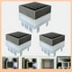 thumbnail image 4 of Luz de jardín LED solar para poste, fácil instalación, impermeable, cuadrada, luz ambiental automática para jardín doméstico., 4 of 9