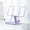 Purple, variant on MSDADA Metal Book Stand for Desk, Adjustable Reading Rest Book Holder, Portable Cookbook Documents Holder, Sturdy Typing Stand for Recipes Textbooks Tablet Music Books with Page Clips (Purple)