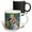 Multicolor, variant on 3drose, Happy Mother Hugs Her Son and Daughter on a Sunny Day in the Garden, 11oz Two-tone Yellow Mug
