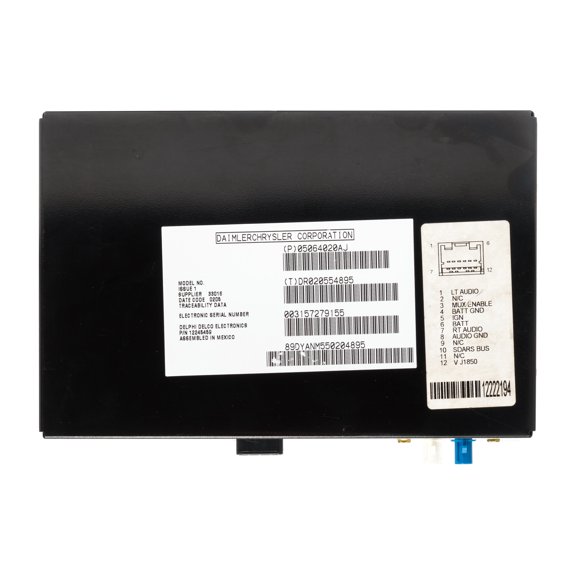 Restored 2004-2008 Chrysler Pacifica SiriusXM Satellite Radio Control Module 05064020AJ (Refurbished)