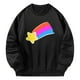 thumbnail image 2 of Sudadera con capucha para mujer, estilo deportivo, estilo túnica, con estampado de otoño M, 2 of 9