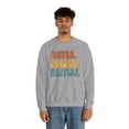 thumbnail image 5 of Waffles Sweatshirt Gifts Crew Neck Shirt Long Sleeve Unisex, 5 of 7