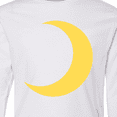 thumbnail image 4 of Inktastic Cute Yellow Moon Long Sleeve Youth T-Shirt, 4 of 5