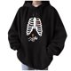thumbnail image 1 of Suéter de manga larga con cuello redondo y estampado de moda informal para mujer Pompotops gfhjh8557, 1 of 6