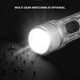 thumbnail image 2 of Bearachild Linterna LED Mini linterna llavero luz multimodo profesional USB recargable lámpara portátil reparación magnética linterna de bolsillo Iluminación y accesorios Blanco Bearachild HA074782-02, 2 of 6