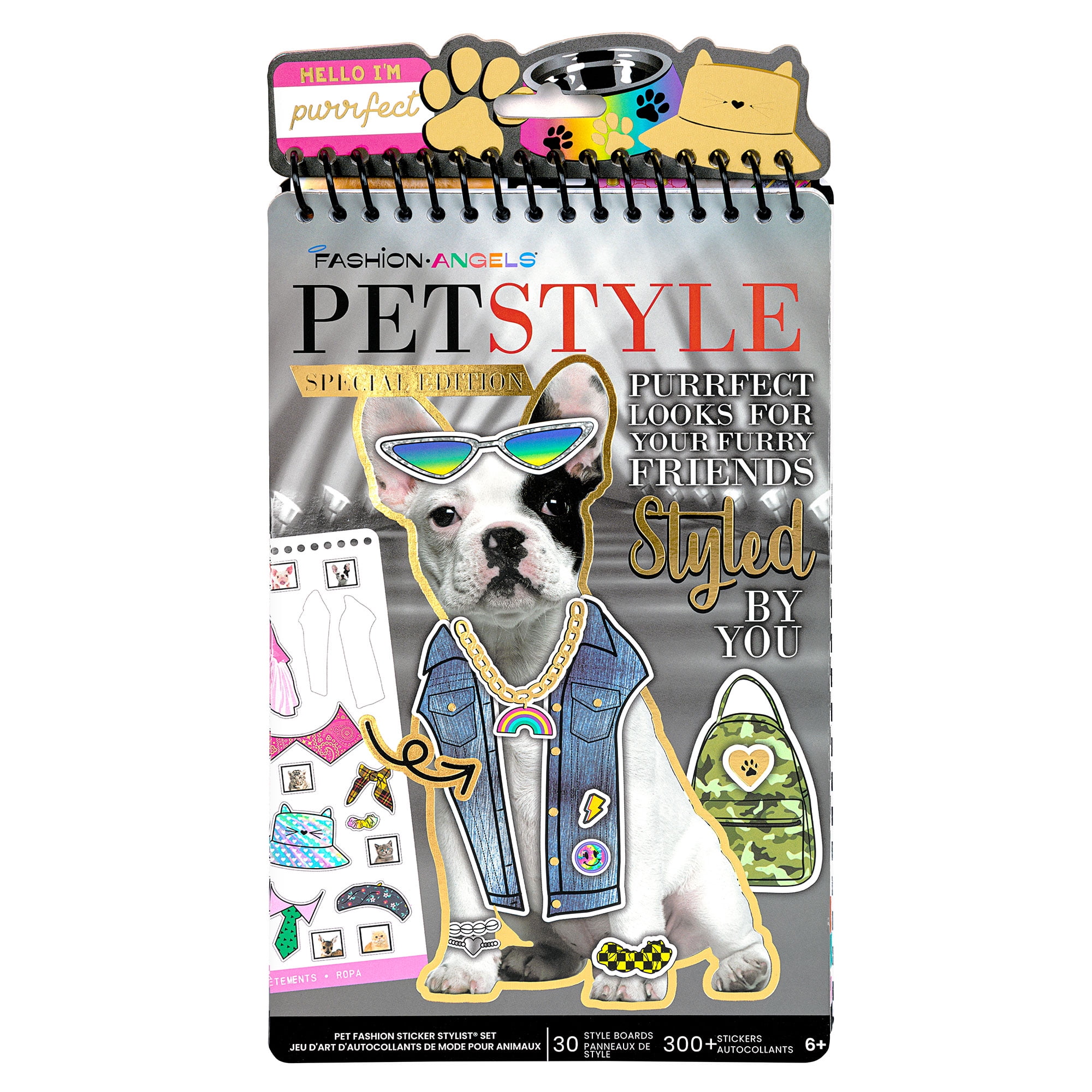 Fashion Angels Fashion Sticker Stylist Activity Book – über 700 Sticker Für Kreative Modedesigns (Mädchen Ab 6)