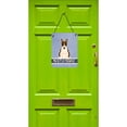 thumbnail image 2 of Caroline's Treasures BB5717DS1216 Bull Terrier Dark Brindle Welcome Wall or Door Hanging Prints, 12x16, multicolor, 2 of 2