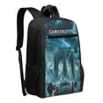 thumbnail image 2 of Ghostbusters Frozen Empire Movie Backpack Shoulders Daypack Student School Bag Satchel Bookbag Outdoor Casual Laptop Rucksack Knapsack 17 inch, 2 of 6