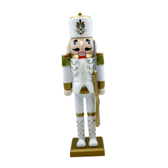 Lipstore Nutcracker Figurine Christmas Decoration Table Decoration Collectible Nutcracker B