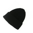 thumbnail image 1 of Jumpingount Gorros de punto de invierno, gorro de fibra acrílica para mantener el calor, gorro cómodo, gorro de vestir, accesorio deportivo informal Sombreros Negro Jumpingount AP013439-07, 1 of 6