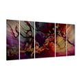 thumbnail image 3 of ALL MY WALLS Michael Lang 'Moody' 5-piece Metal Art, 3 of 3