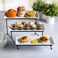 thumbnail image 3 of Juego de vajilla Gibson Home Gracious Dining de 3 niveles con soporte, 3 of 5