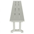 thumbnail image 4 of Charleston Outdoor Patio Adirondack Dining Trestle Bench, 4 of 5