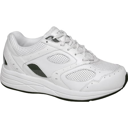 

Women s Drew Flare White Leather/Mesh 11 W