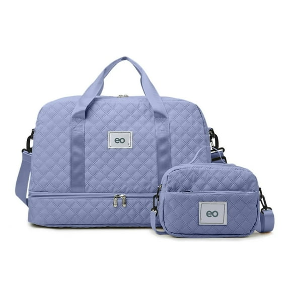 Maleta Gym Deportiva Mujer Con Mochila Y Bolso Extra Pequeño Light blue