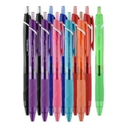 Uniball Jetstream Elements Ballpoint Pens, Medium Point (1.0mm), Assorted Ink, 12 Count
