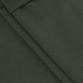 thumbnail image 4 of Corduroy Trousers Womens Ladies Cropped Trousers Elasticated Waist Short Leg Loose Cotton 3/4 Lounge Pants Plain Capri Casual Straight Leg Bottoms with Pockets Dark Gray S, 4 of 7