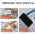 thumbnail image 3 of Silicone Pastry Mat with Measurements, RUK Large Thick Non Stick Silicone Baking Fondant Mat Counter Mat, Dough Rolling Mat Pie Crust, Pizza and Cookies, Premium Kneading Mat (24 x 36 Inch), 3 of 6