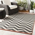 thumbnail image 2 of BoutiqueRugs Lockhart Contemporary Runner Rug - Outdoor Safe - Black, Beige, Rust - 2'5" x 11'10" Runner, 2 of 10