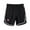 Black, variant on Gspmoly Mens Shorts, Men'S Solid Color Pocket Drawstring Casual Youth Versatile Sports Oversized Pants Running Shorts for Men Deals White L