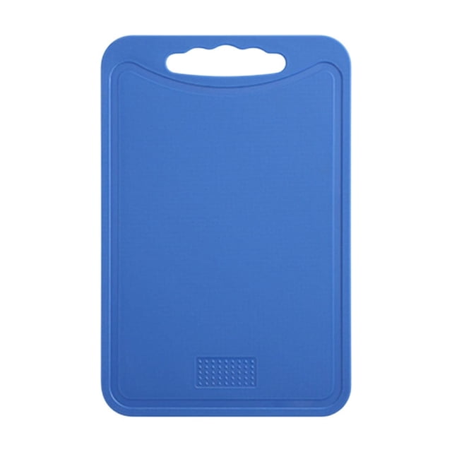 fheaev Multifunctional Plastic Cutting Board Lightweight And Portable With Hanging Handle And Nonslip Base Suitable For Cutting Vegetables And Meat