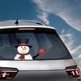 thumbnail image 5 of Sidaley Etiqueta engomada del limpiaparabrisas de la ventana trasera del coche de Papá Noel estilo de coche de Navidad divertido brazo que agita las Automoción decorativa y accesorios No.12 Sidaley VI1434-12B, 5 of 5