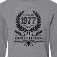 thumbnail image 4 of Inktastic Born in 1977 Limited Edition Long Sleeve T-Shirt, 4 of 5